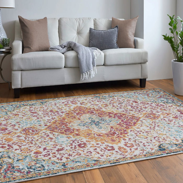 Conceptum Woopamuk176 Alfombra Multicolor 80 x 200 cm